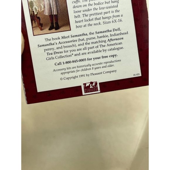 American Girl Mini Samantha VTG 1995 - Picture 6 of 8